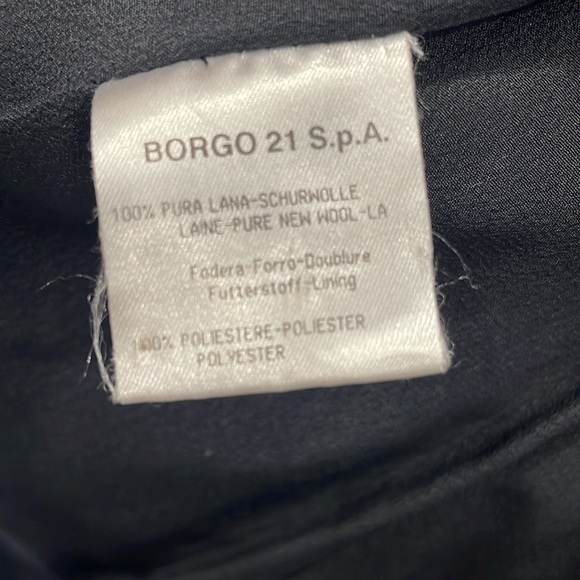 Giorgio Armani Classico 100% Wool Black Blazer - Picture 9 of 11